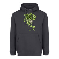 Smoke Golden Pothos Heavyweight Hoodie - LillyAllenDesigns