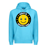 Ocean Blue Have A Happy Day Premium Hoodie - Bettercallsaul