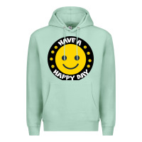 Seafoam Have A Happy Day Premium Hoodie - Bettercallsaul