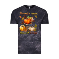 Cloud Black pumpkin kisses harvest wishes Vintage Tee - BundleAndBundleShop