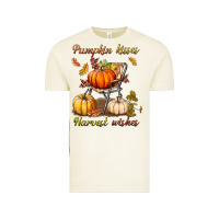Vintage Arctic pumpkin kisses harvest wishes Vintage Tee - BundleAndBundleShop
