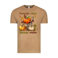 Vintage Camel pumpkin kisses harvest wishes Vintage Tee - BundleAndBundleShop
