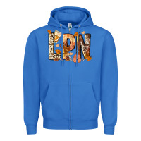 True Royal lpn licensed practical nurse Zipper Hoodie - NancyCooperArtShop