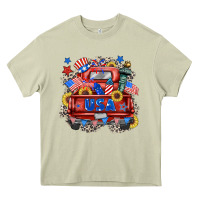 Mossy usa truck Heavy Core Tee - Zillion Design Studio