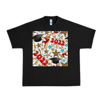 Black graduation 2022 seamless pattern Urban Heavy Tee - BundleAndBundleShop