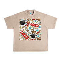 French Oak graduation 2022 seamless pattern Urban Heavy Tee - BundleAndBundleShop
