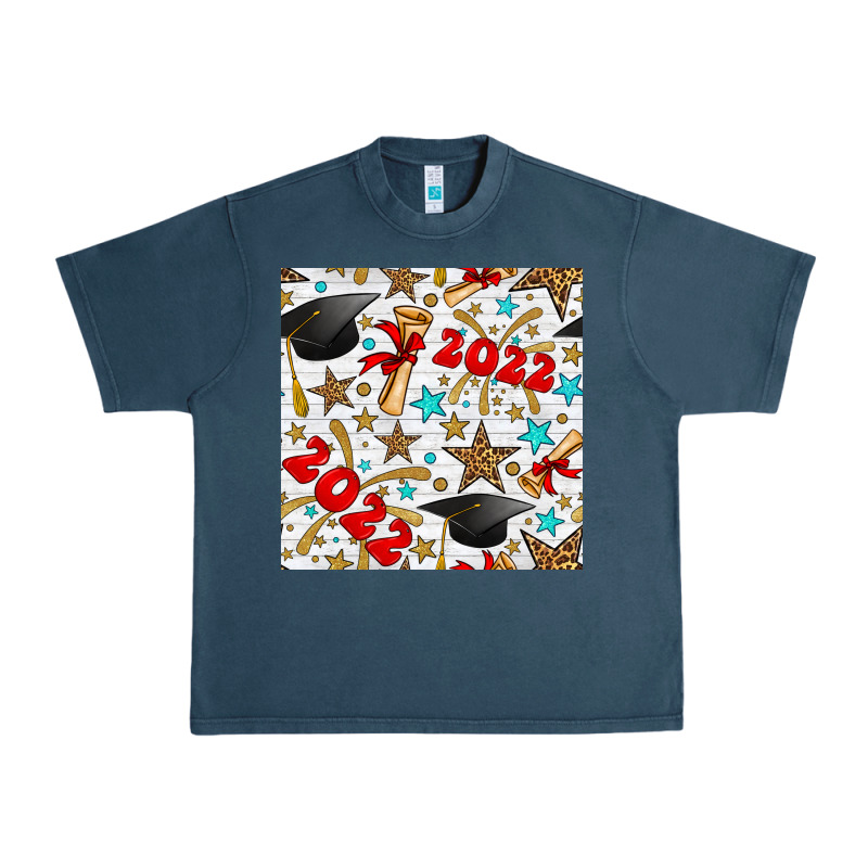 Graduation 2022 Seamless Pattern Urban Heavy Tee by BundleAndBundleShop | Teevron