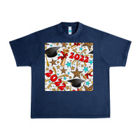 Navy graduation 2022 seamless pattern Urban Heavy Tee - BundleAndBundleShop