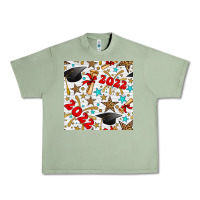 Oil Green graduation 2022 seamless pattern Urban Heavy Tee - BundleAndBundleShop