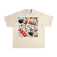 Sandshell graduation 2022 seamless pattern Urban Heavy Tee - BundleAndBundleShop