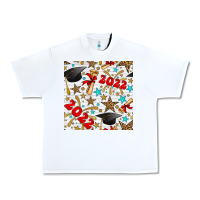 White graduation 2022 seamless pattern Urban Heavy Tee - BundleAndBundleShop