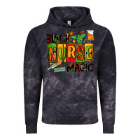 Cloud Black black nurse magic Vintage Hoodie - AdoDesignShop