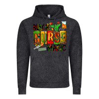 Vintage Black black nurse magic Vintage Hoodie - AdoDesignShop