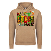 Vintage Coffee black nurse magic Vintage Hoodie - AdoDesignShop