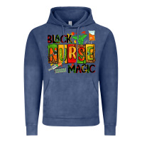 Vintage Denim black nurse magic Vintage Hoodie - AdoDesignShop