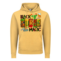 Vintage Mustard black nurse magic Vintage Hoodie - AdoDesignShop