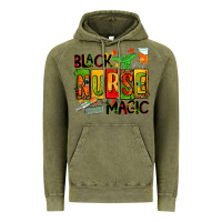 Vintage Olive black nurse magic Vintage Hoodie - AdoDesignShop