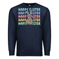 Navy happy easter Premium Sweatshirt - Artiststas