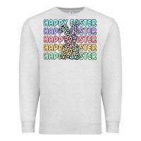 Oatmeal Heather happy easter Premium Sweatshirt - Artiststas