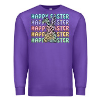 Purple happy easter Premium Sweatshirt - Artiststas