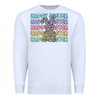 White happy easter Premium Sweatshirt - Artiststas