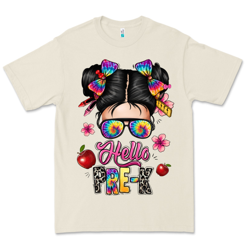 Hello Pre K Premium Tee by texasbilliewilder | Teevron