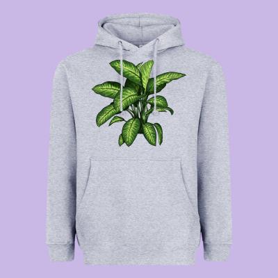 Dumb Cane Heavyweight Hoodie Designed By Lillyallendesigns