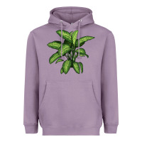 Lavender Dumb Cane Heavyweight Hoodie - LillyAllenDesigns
