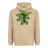 Mushroom Dumb Cane Heavyweight Hoodie - LillyAllenDesigns