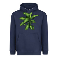 Navy Dumb Cane Heavyweight Hoodie - LillyAllenDesigns