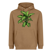 Toasted Coconut Dumb Cane Heavyweight Hoodie - LillyAllenDesigns