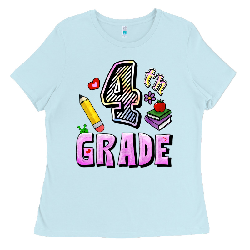 Fourth Grade Ladies Tee by RanaPortraitStore | Teevron
