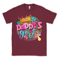 Burgundy daddys girl Classic Tee - NancyCooperArtShop