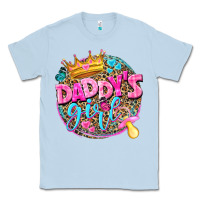 Dusty Blue daddys girl Classic Tee - NancyCooperArtShop