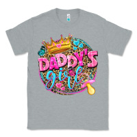 Heather Grey daddys girl Classic Tee - NancyCooperArtShop