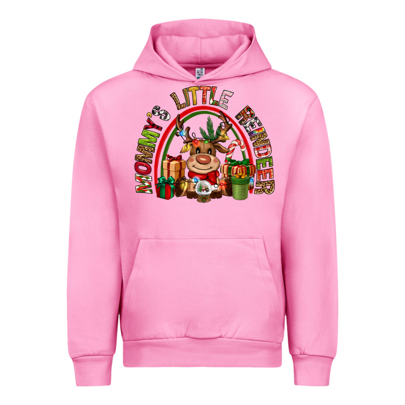 Mommys Little Reindeer Christmas Urban Hoodie by CowGirlArtShop | Teevron