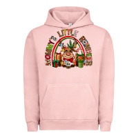 Pigment Salmon mommys little reindeer christmas Urban Hoodie - CowGirlArtShop