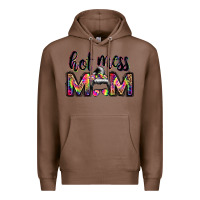 Chestnut hot mess mom messy bun Premium Hoodie - JahusDesignShop