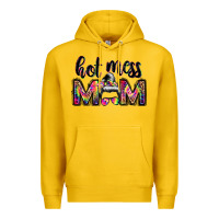 Lemon hot mess mom messy bun Premium Hoodie - JahusDesignShop