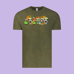Soccer Coffee Cups Vintage Tee Designed By Jasminsmagicworld