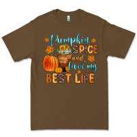 Cacao pumpkin spice and livin  my best life Premium Tee - Zillion Design Studio
