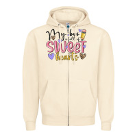 Sandshell my bus full of sweet hearts Zipper Hoodie - MaliasSmallBusiness