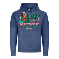 Vintage Denim afro  nurse dope black Vintage Hoodie - AdoDesignShop