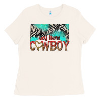 Bone hey there cowboy Ladies Tee - texasbilliewilder