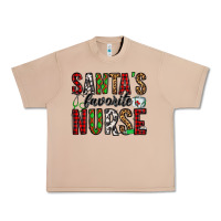 Burro santa's favorite nurse Urban Heavy Tee - Jasminsmagicworld