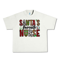 Pistachio santa's favorite nurse Urban Heavy Tee - Jasminsmagicworld
