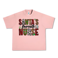 Salmon santa's favorite nurse Urban Heavy Tee - Jasminsmagicworld