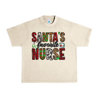Sandshell santa's favorite nurse Urban Heavy Tee - Jasminsmagicworld