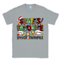 Heather Grey santas favorite speech therapist Classic Tee - AdoDesignShop