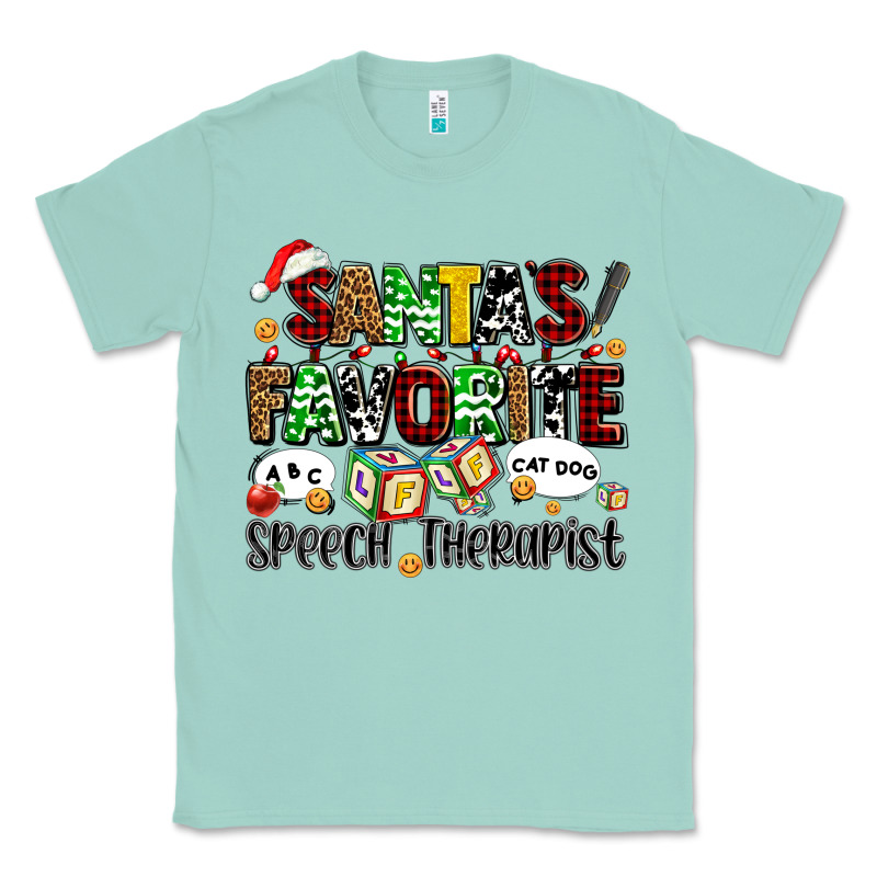 Santas Favorite Speech Therapist Classic Tee by AdoDesignShop | Teevron